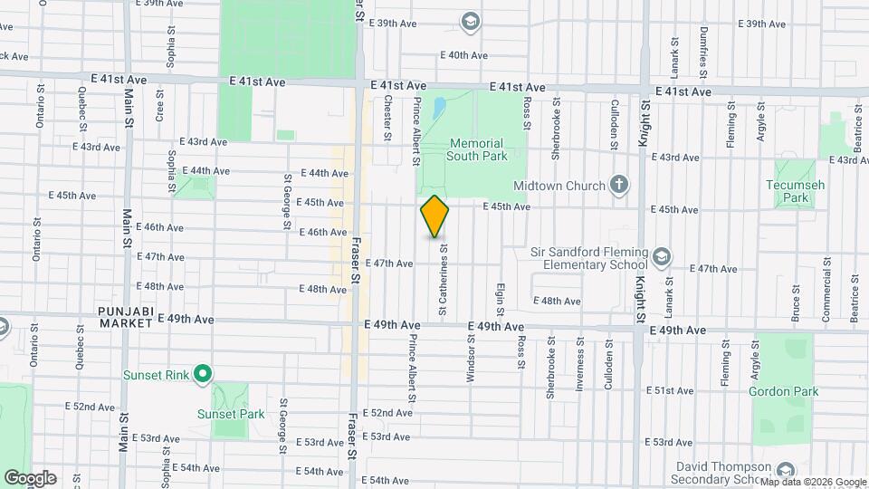 6239 St. Catherines St Map and Location Details