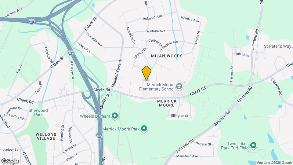 824 Roane St Map and Location Details