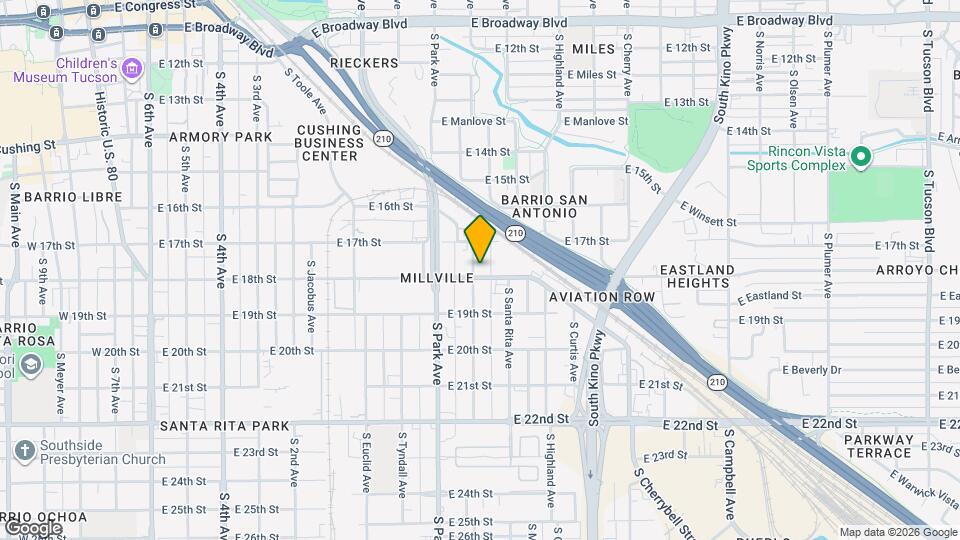741 S Fremont Ave Map and Location Details