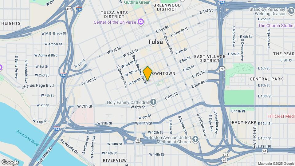 15 W 6th St Map and Location Details