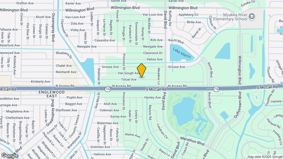 12161 Tetzel Ave Mapa y Detalles de la Ubicación