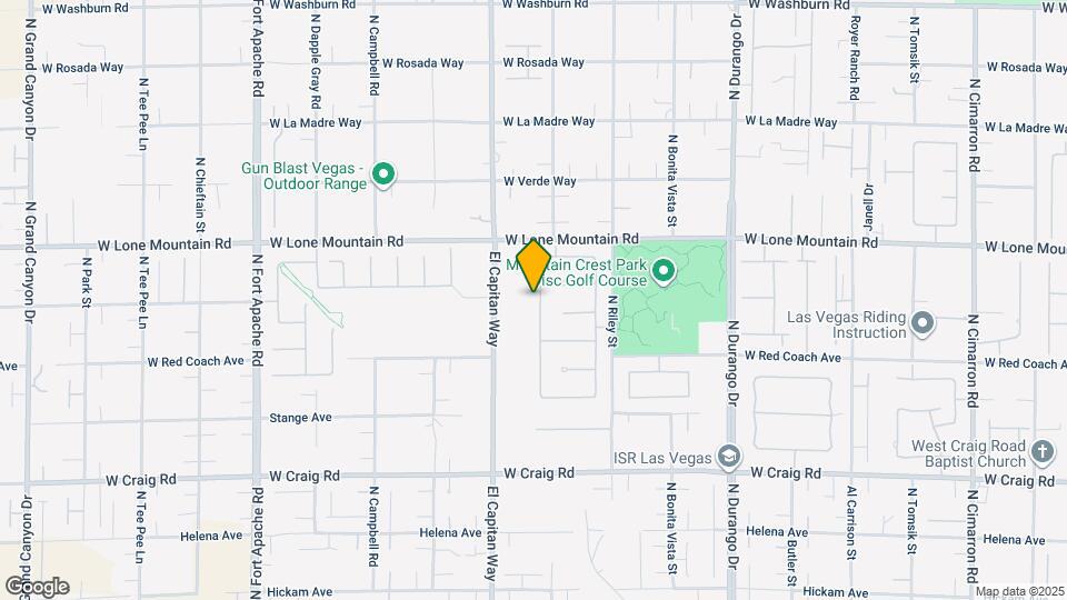 4683 Clay Peak Dr Map and Location Details