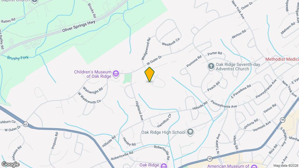 235 Waddell Cir Mapa y Detalles de la Ubicación