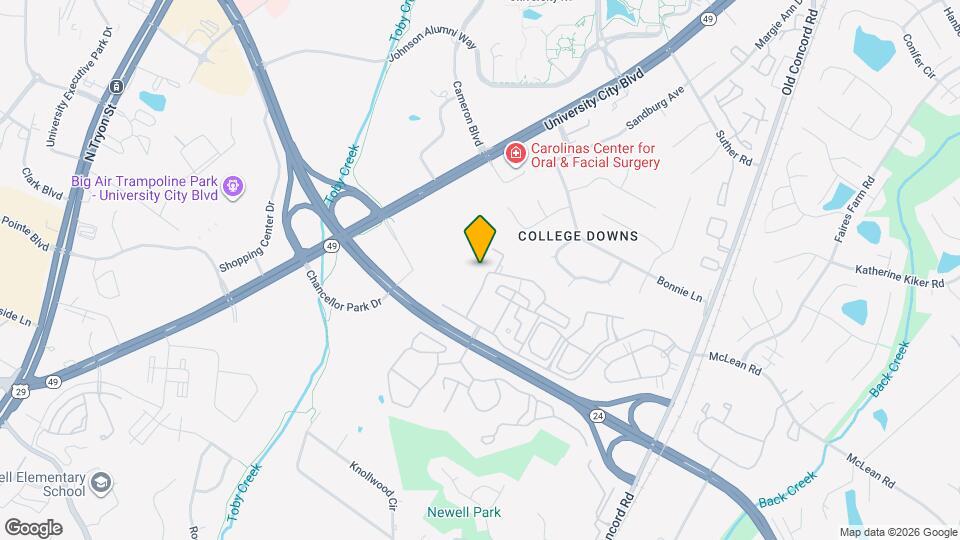 9179 Meadow Vista Rd Map and Location Details