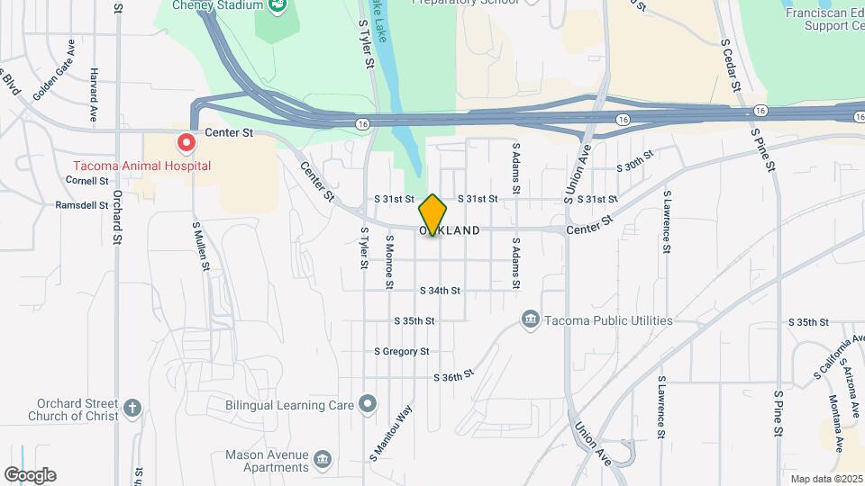 3210 S Madison St Map and Location Details