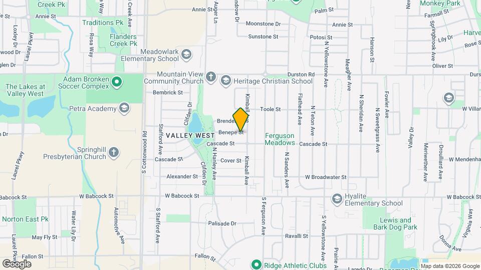 4224 Benepe St Map and Location Details