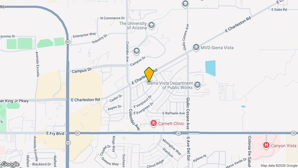 4933 Marconi Dr Map and Location Details