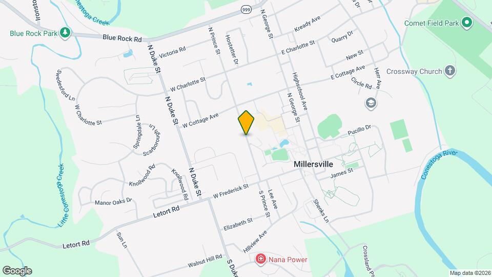 129 N Prince St Map and Location Details