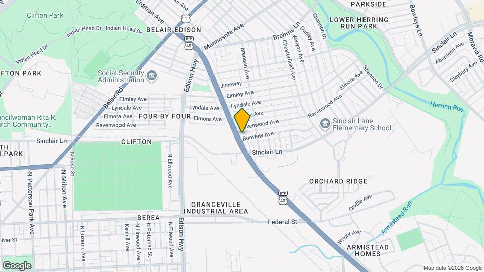 3914 Erdman Ave Map and Location Details