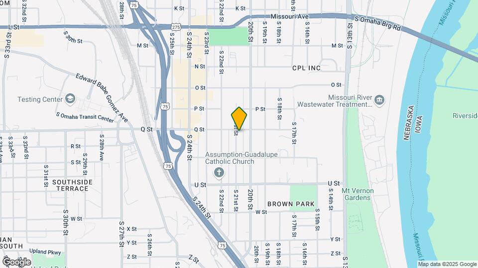 5205 S 21st St Map and Location Details