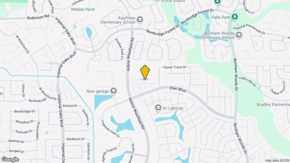 2807 Angela Way Dr Mapa y Detalles de la Ubicación