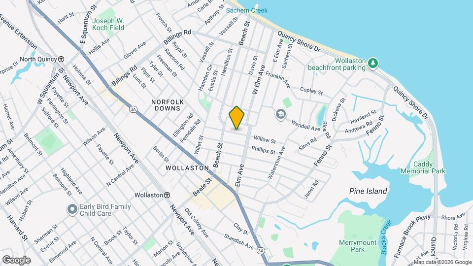 62 Willow St Map and Location Details