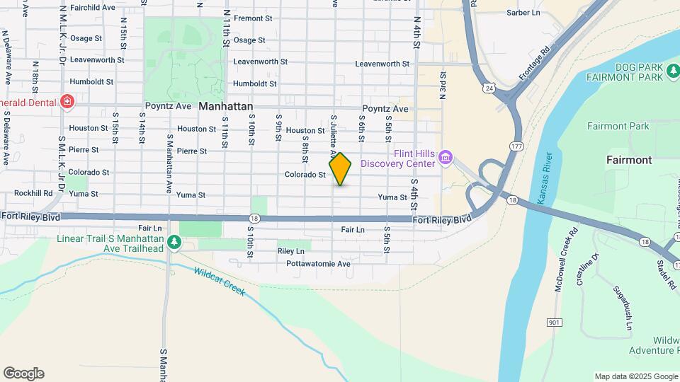 419 S Juliette Ave Map and Location Details