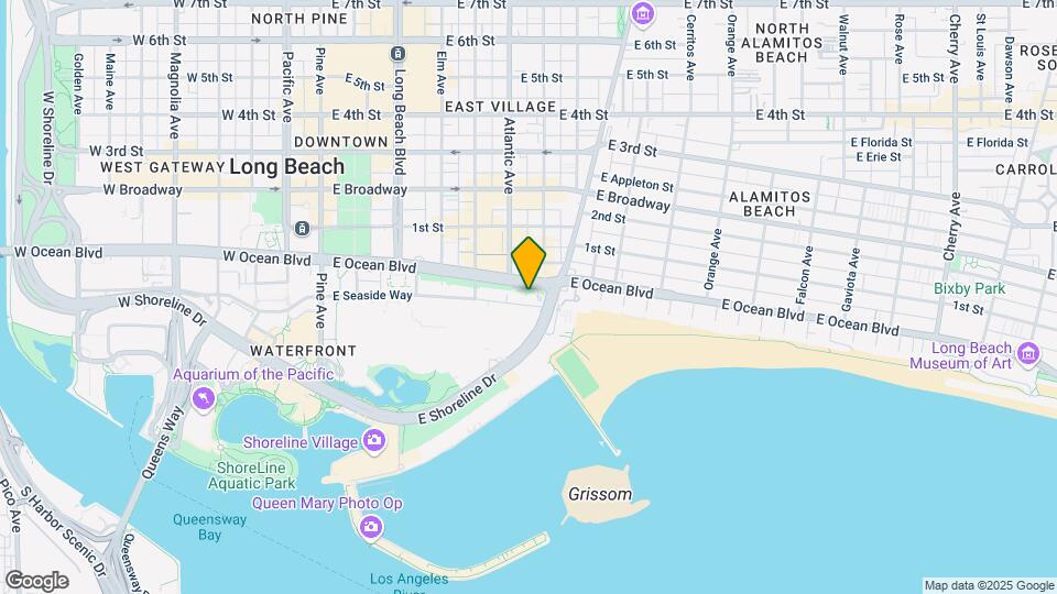 700 E Ocean Blvd, Unit 605 Map and Location Details