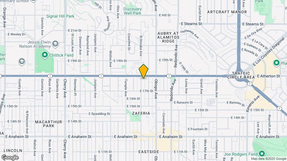 1764 Orizaba Ave Map and Location Details