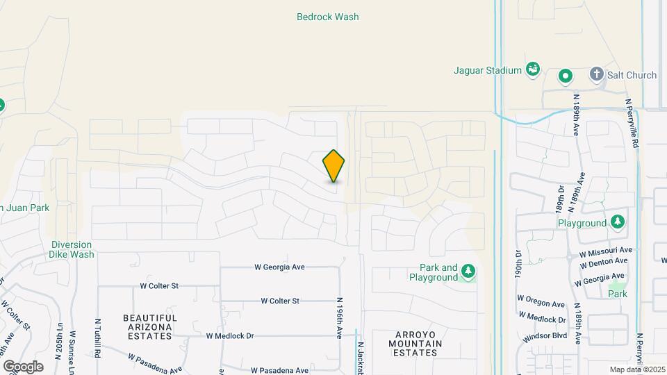19536 W Badgett Ln Map and Location Details