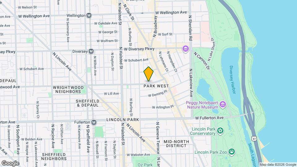 660 Wrightwood Map and Location Details