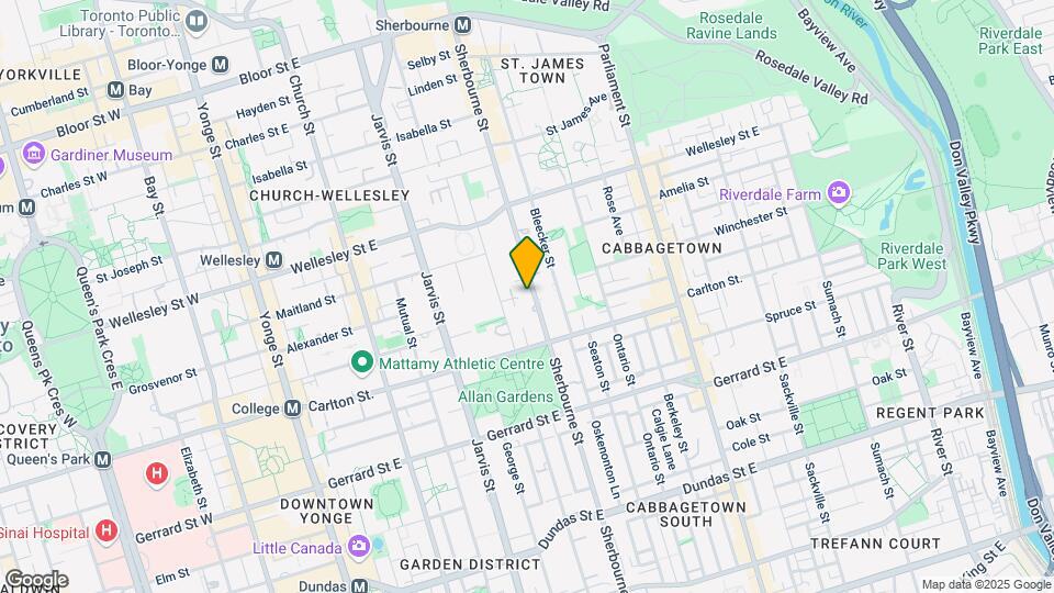 402 Sherbourne St Map and Location Details