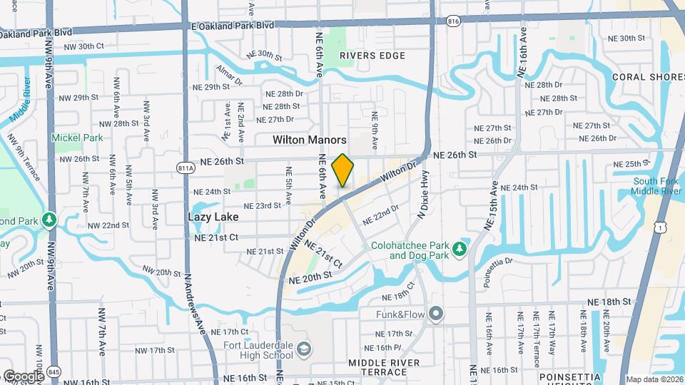 2301 Wilton Dr, Unit R309 Map and Location Details