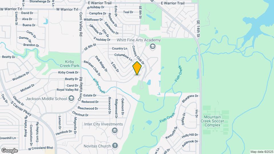 3439 Racquet Club Dr Map and Location Details