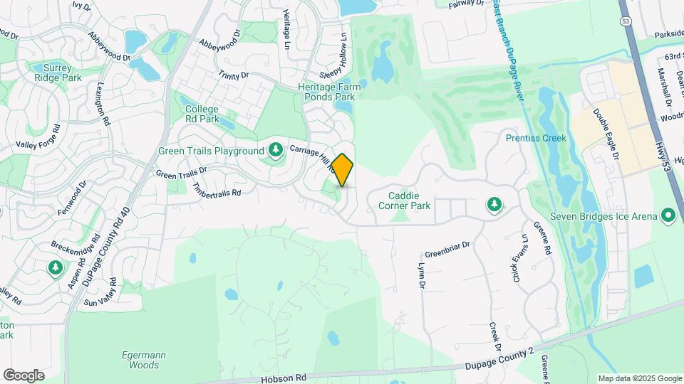 1887 Carriage Hill Rd Map and Location Details