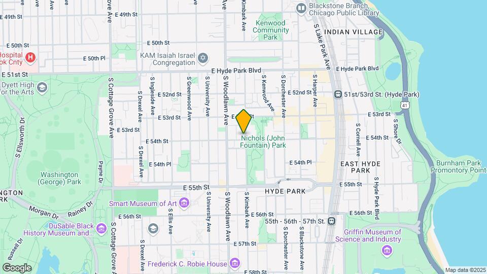 5338-5344 S Kimbark Ave Map and Location Details