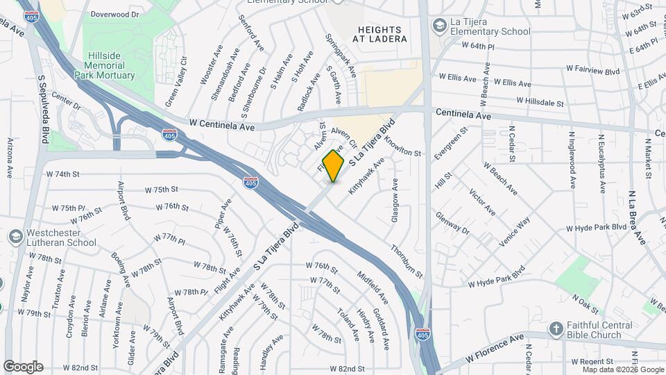 7120 La Tijera Blvd, Unit A102 Map and Location Details