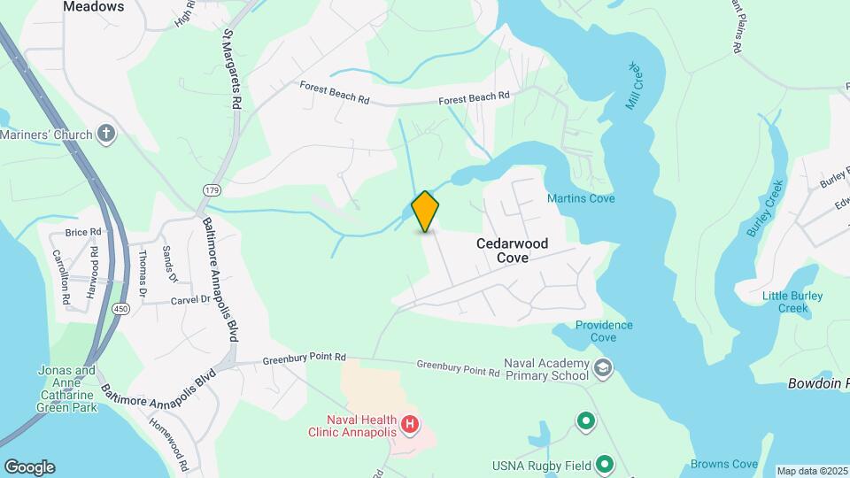 1806 Johnson Rd Map and Location Details