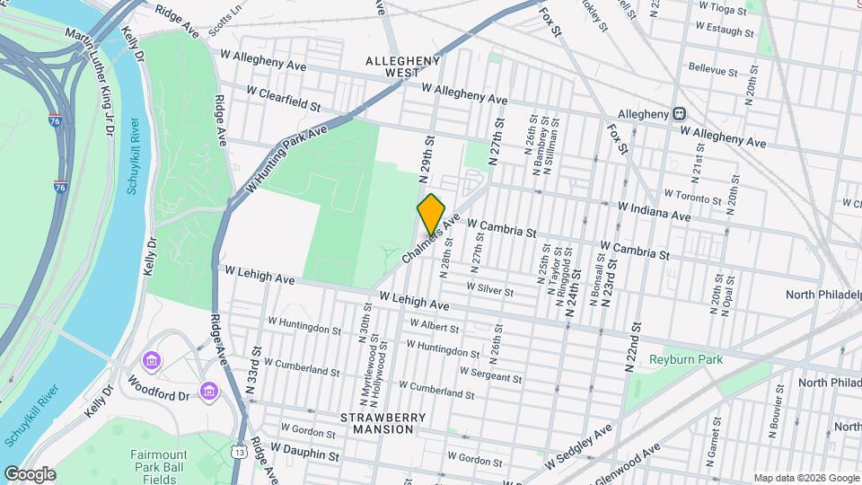 2821 Chalmers Ave Map and Location Details