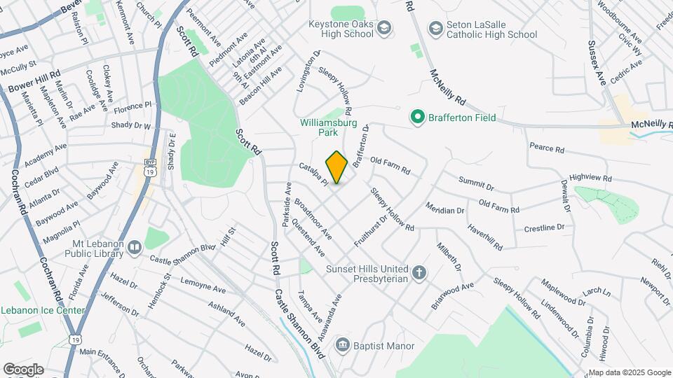 261 Catalpa Pl Map and Location Details