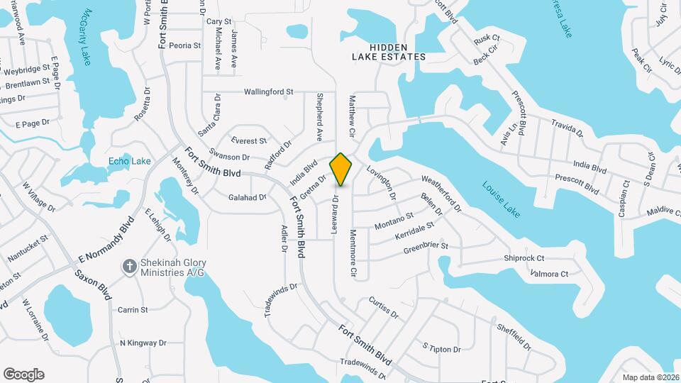 931 Leeward Dr Map and Location Details