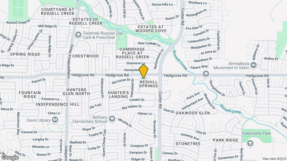 7937 Hannah St Map and Location Details