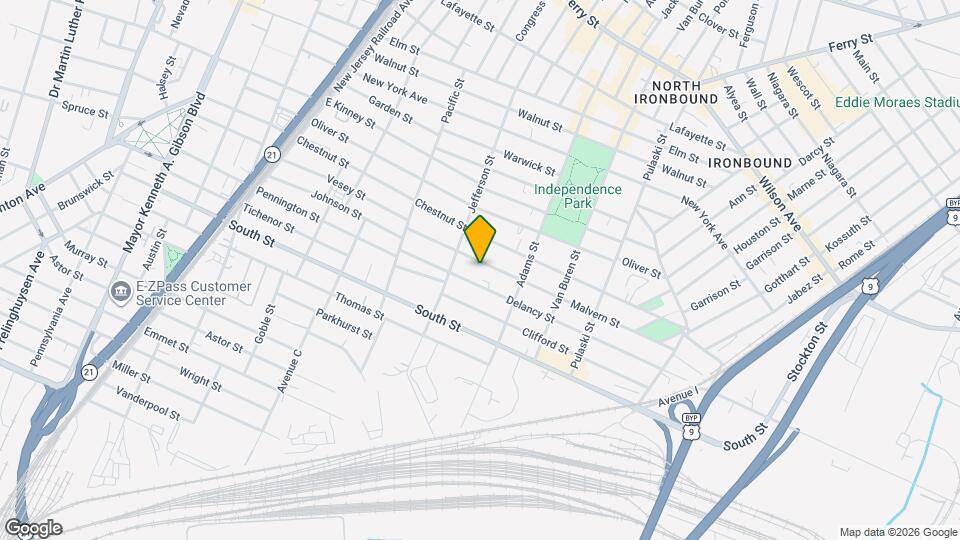 73 Malvern St Map and Location Details