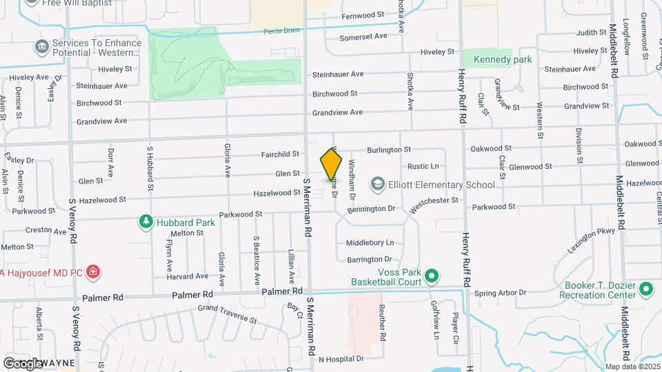 1264 Woodbourne St Map and Location Details