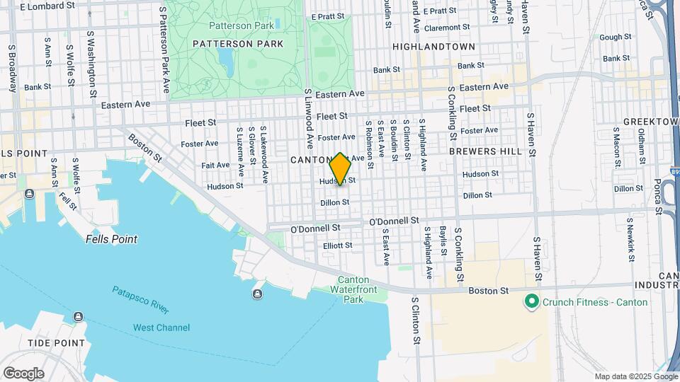 909 S Potomac St Map and Location Details
