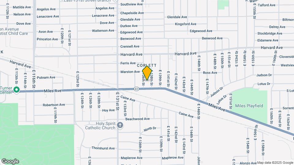 4153 E 136th St Map and Location Details