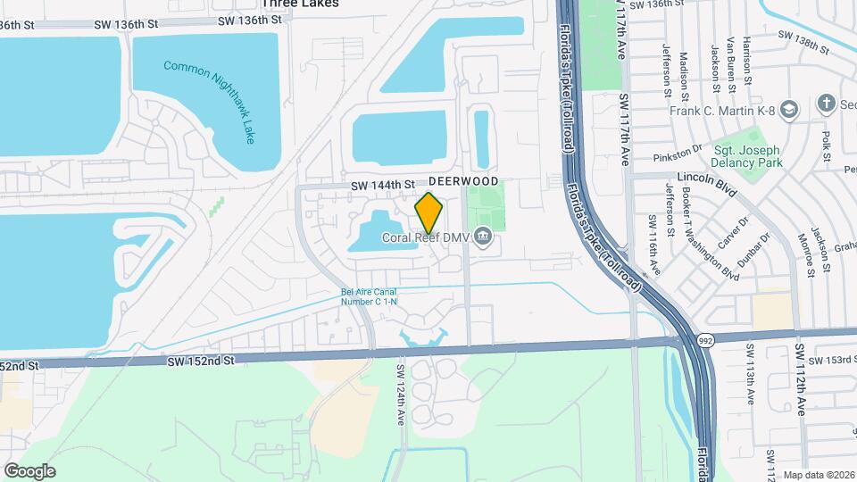 14712 SW 123rd Ave Map and Location Details