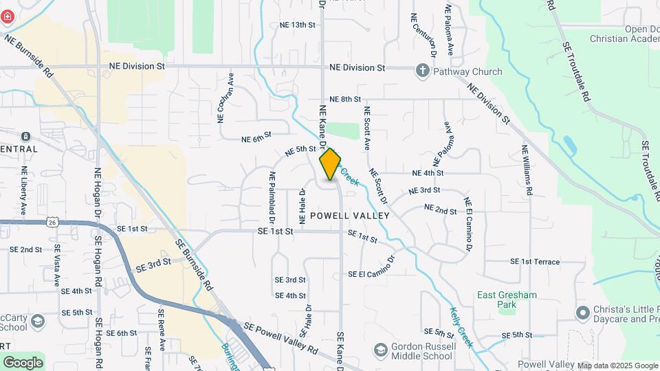 355 NE Kane Dr Map and Location Details