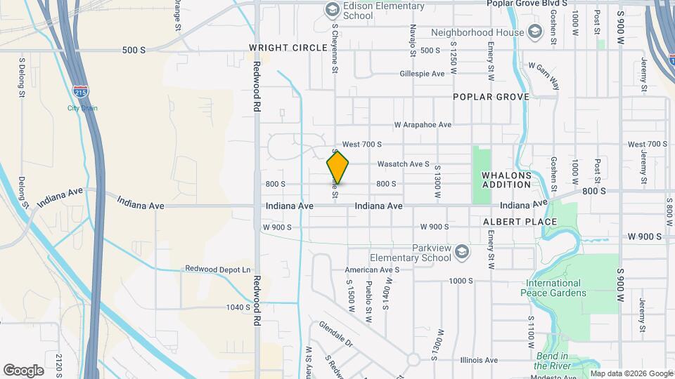 805 S Cheyenne St Map and Location Details