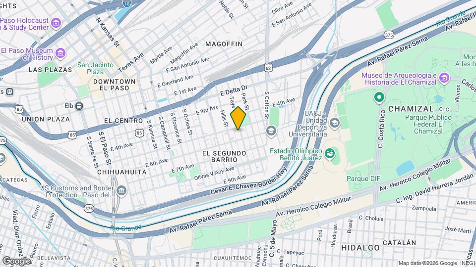 709 Tays St Map and Location Details