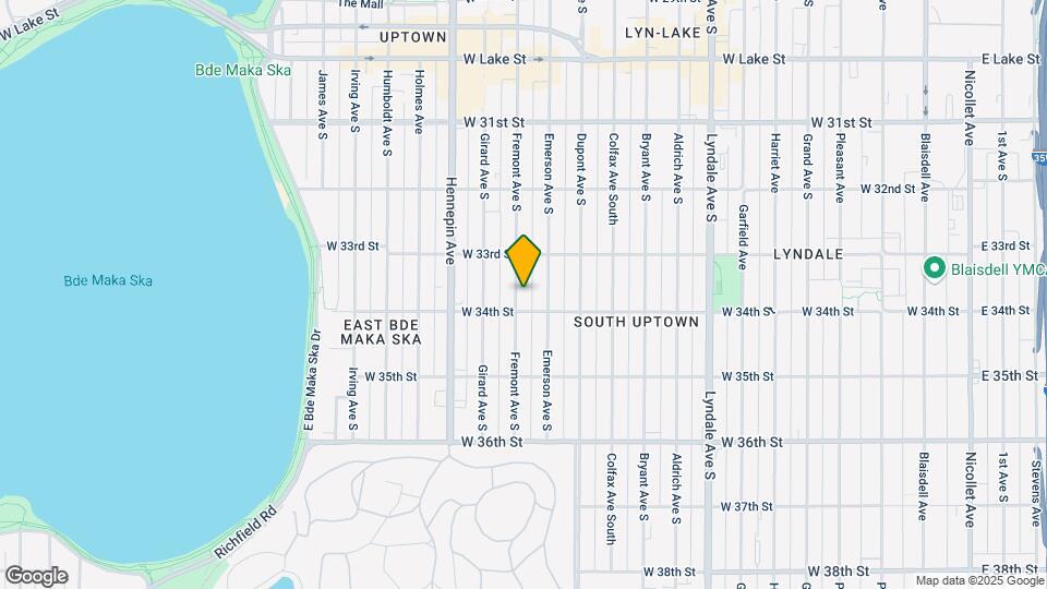 3337 Fremont Ave S Mapa y Detalles de la Ubicación