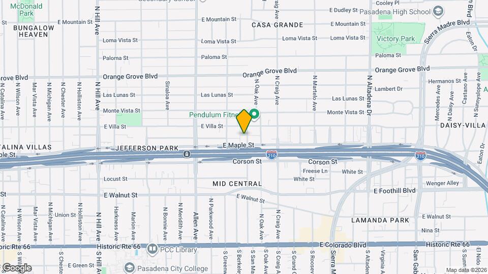433 Linda Rosa Ave Mapa y Detalles de la Ubicación