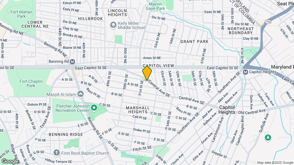 5201 Central Ave SE Mapa y Detalles de la Ubicación