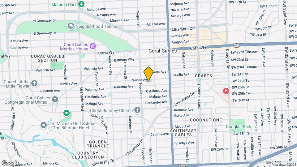 517 Palermo Ave Map and Location Details
