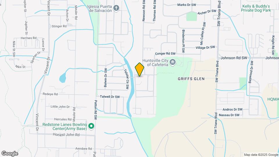 3906 Oak Glen Terrace SW Map and Location Details