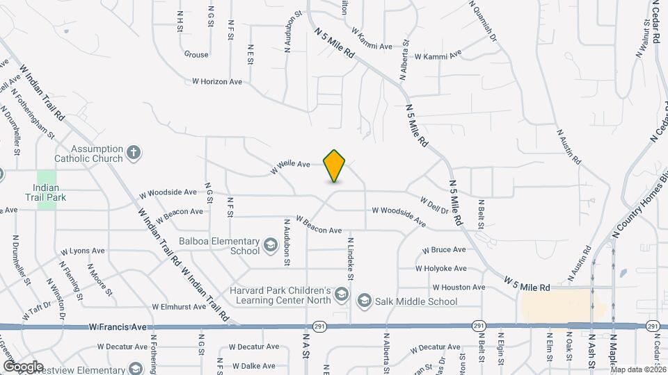 2816 W Dell Dr Map and Location Details