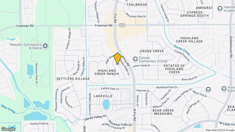 6739 Windy River Ln Map and Location Details