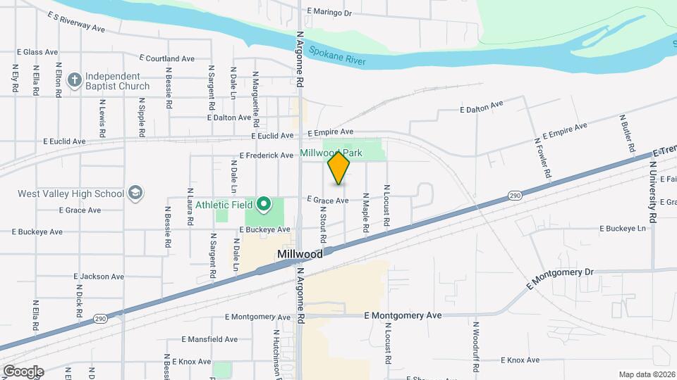 2917 N Willow Rd Map and Location Details