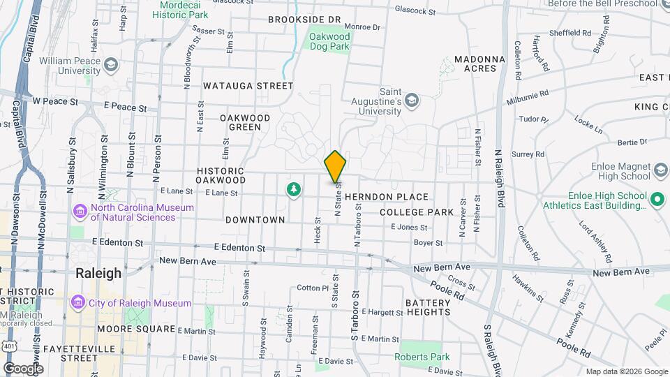 305 N State St Map and Location Details