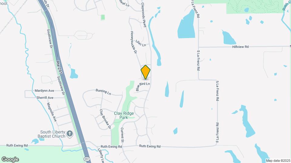 1158 Blue Bird Ln Mapa y Detalles de la Ubicación